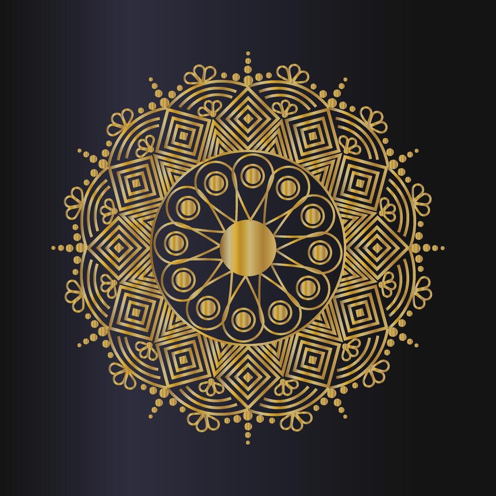 luxury mandala design vector