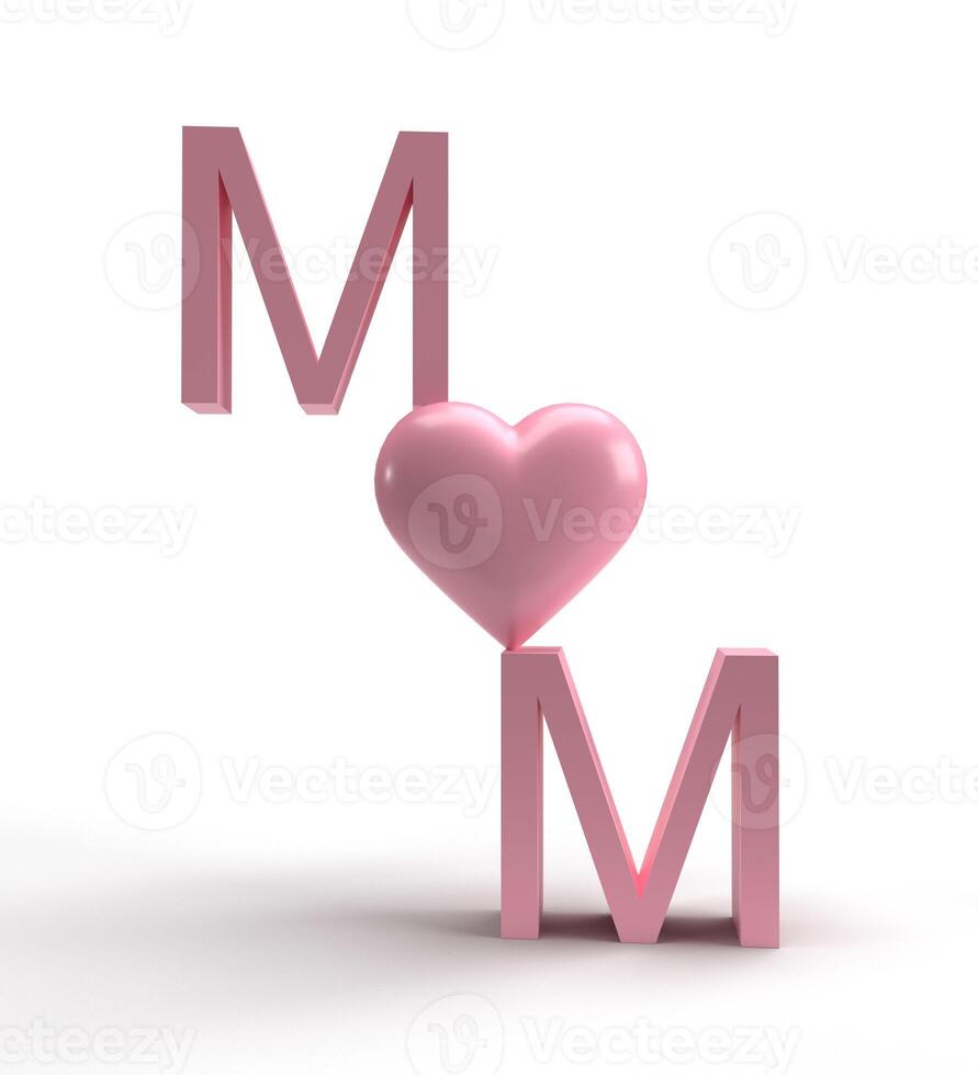 mom pink heart love text font object icon symbol decoration mother day love 12 twelve day female woman mother girl daugther greeting card family holiday vacation beautiful spring together heart cute photo