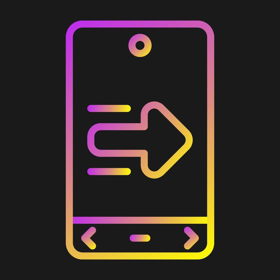 Swip Right Vector Icon