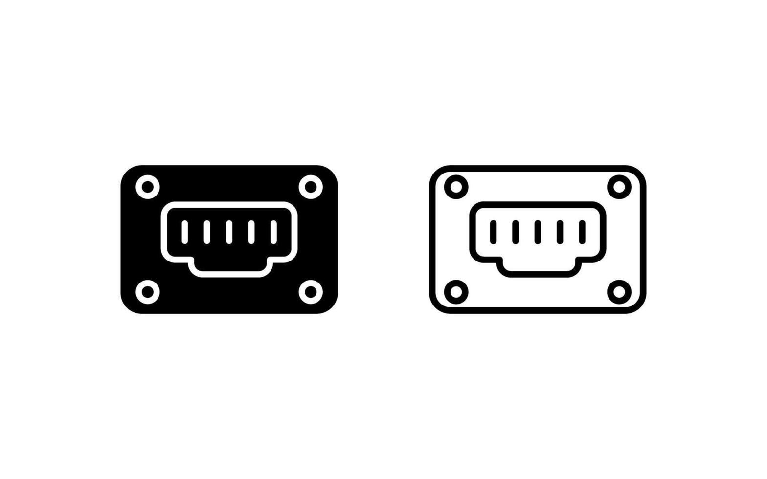 Ethernet Vector Icon