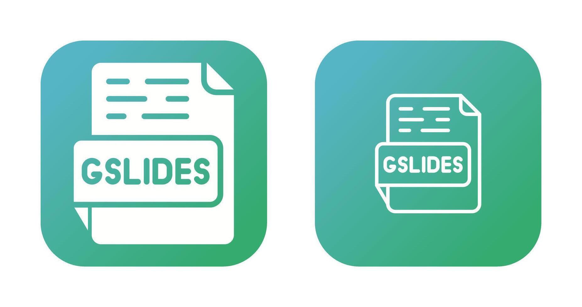 GSLIDES Vector Icon