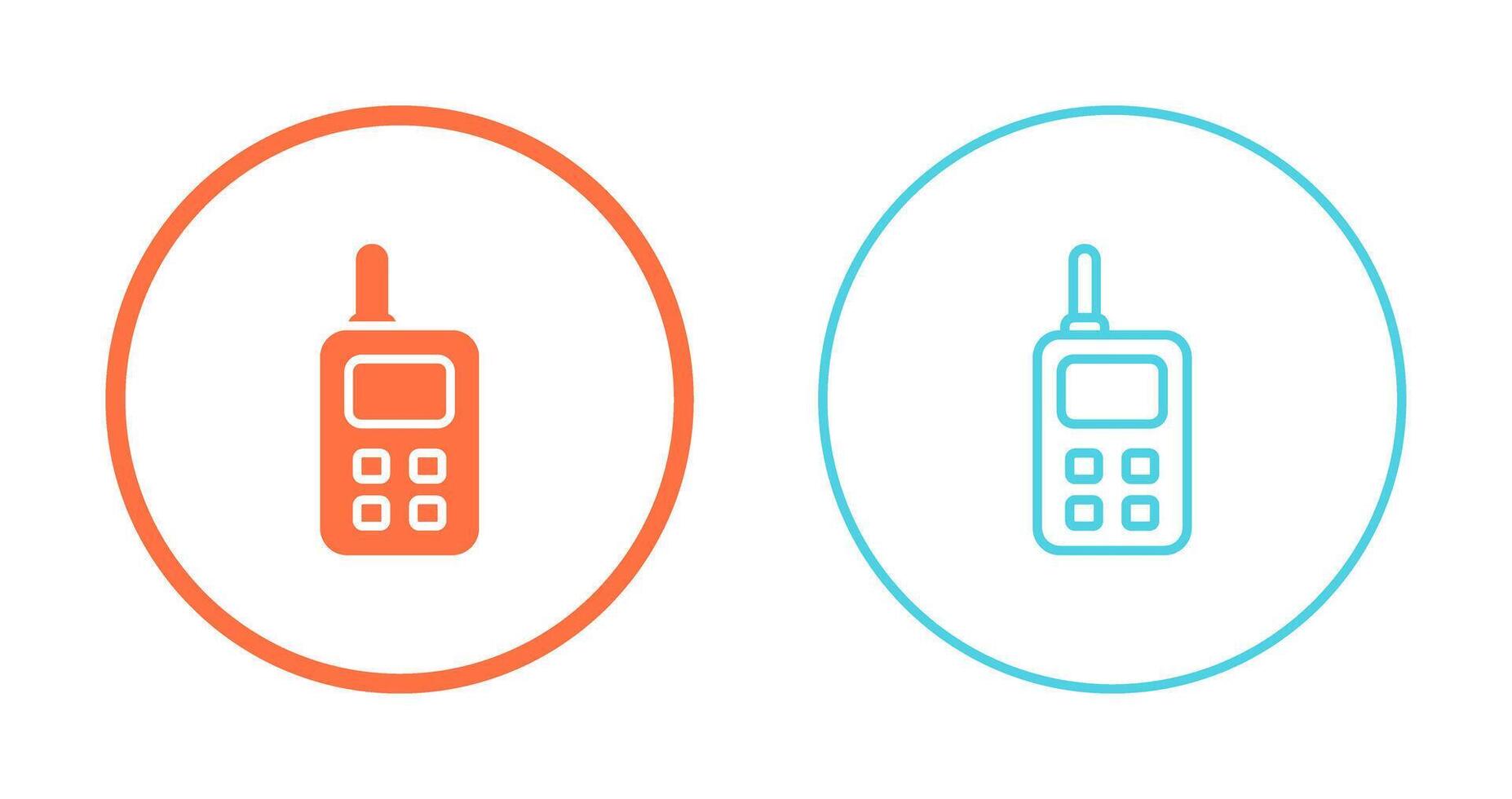 Walkie Talkie Vector Icon