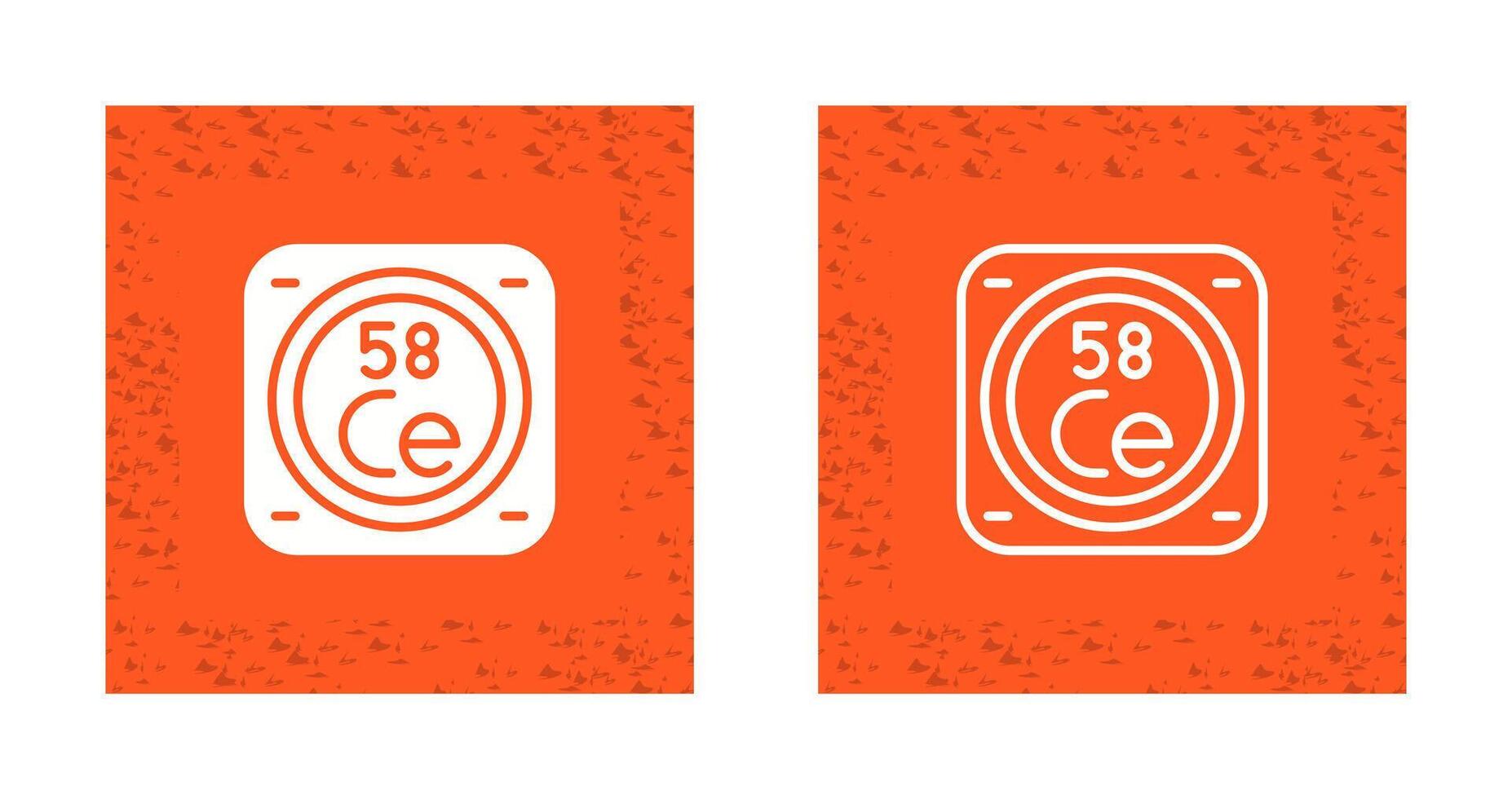 Chemical Element Vector Icon