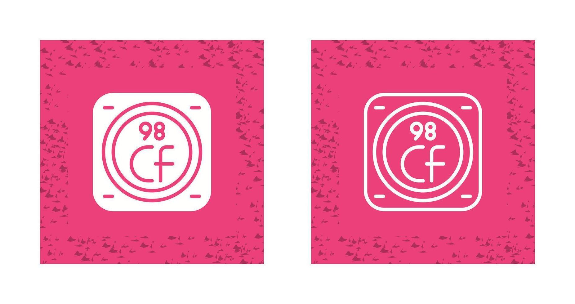 Chemical Element Vector Icon