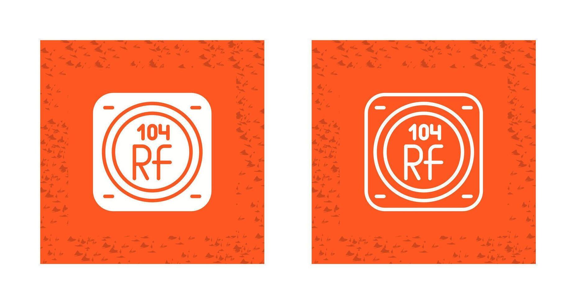 Rutherfordio Vector Icon