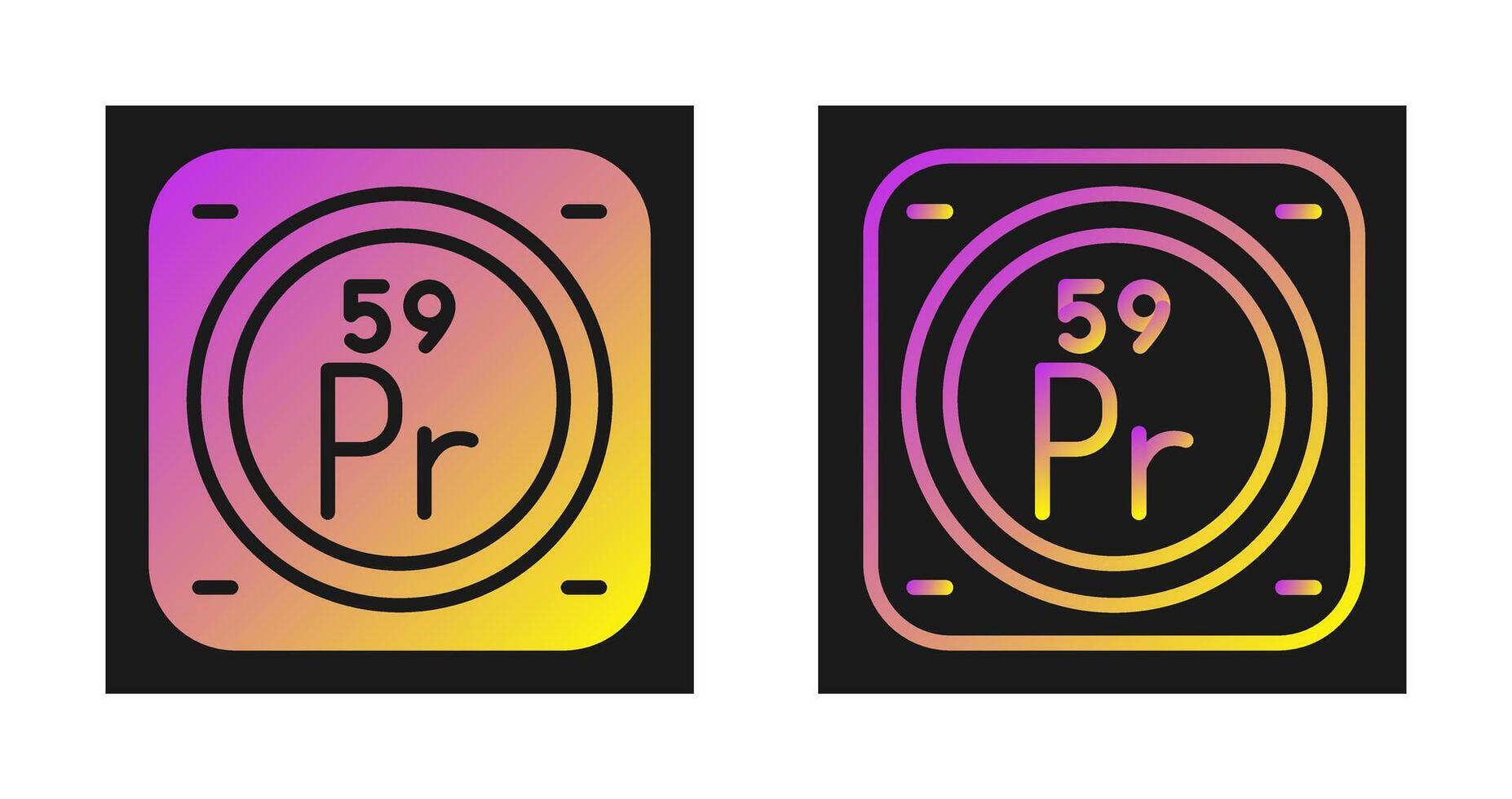 Chemical Element Vector Icon