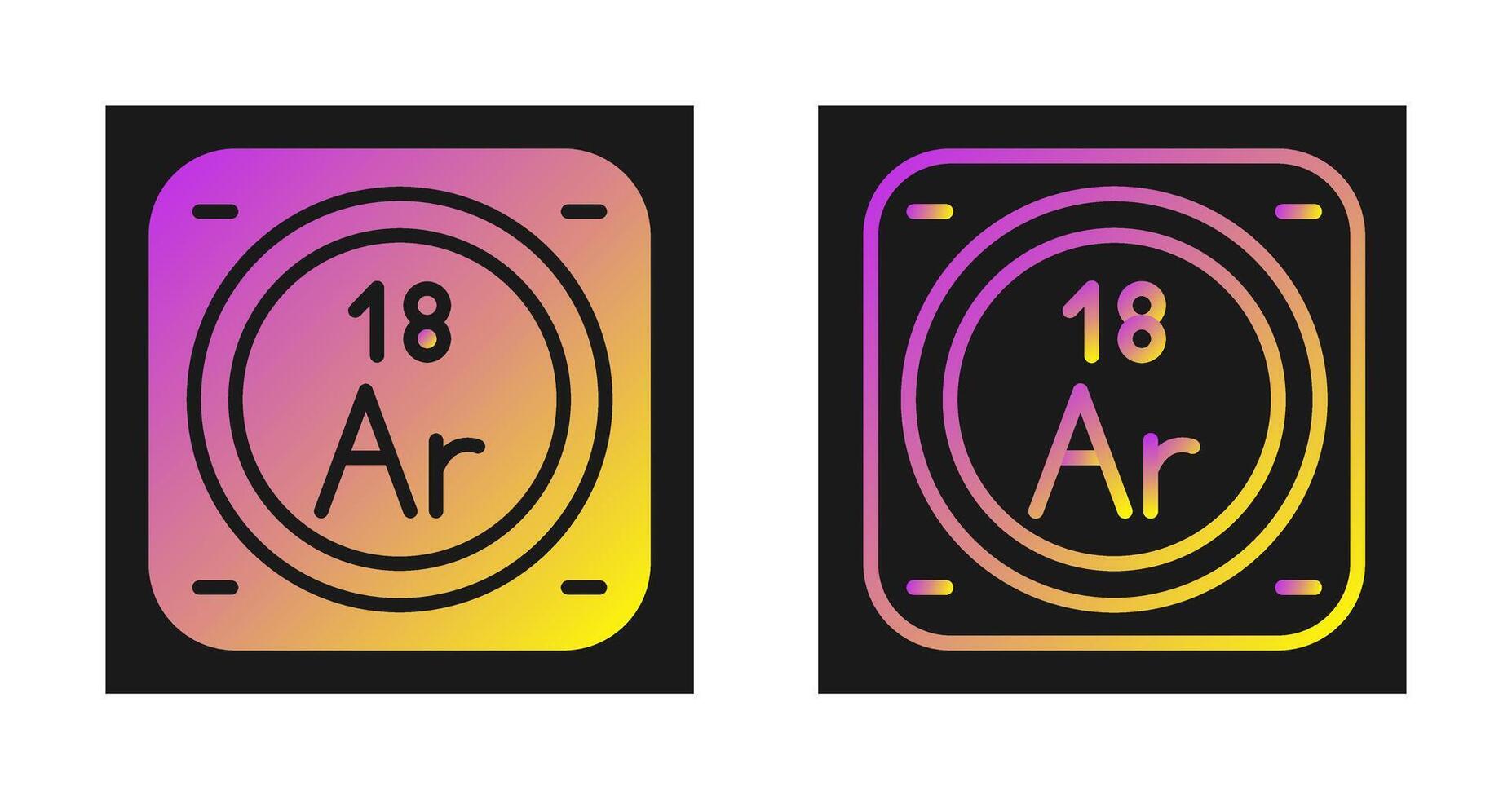 Chemical Element Vector Icon