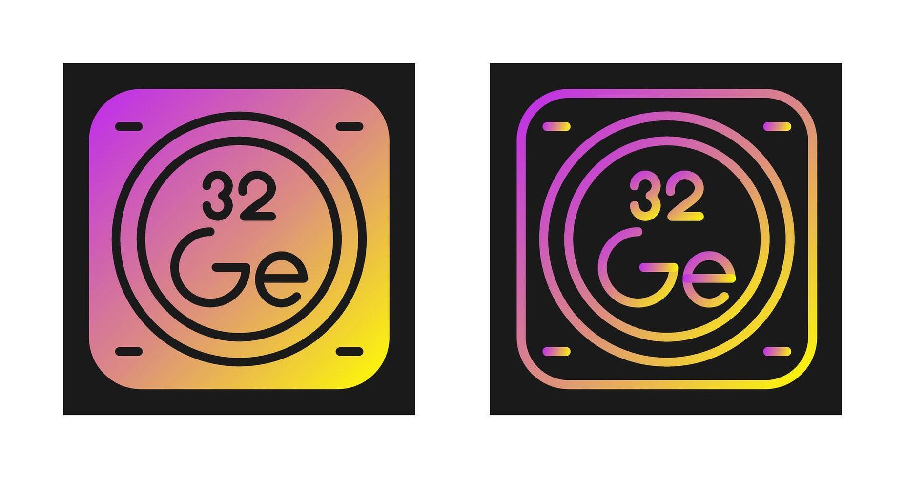 Chemical Element Vector Icon