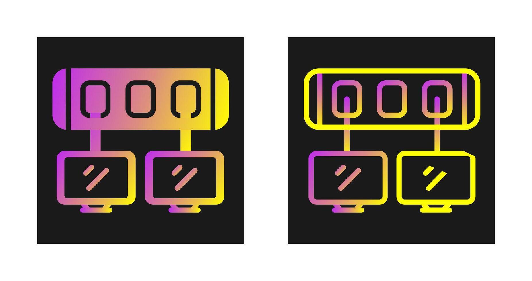 Network Switch Vector Icon