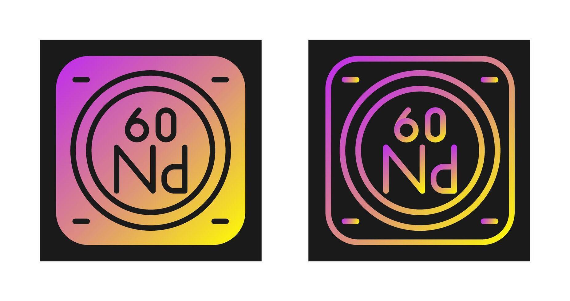 Chemical Element Vector Icon