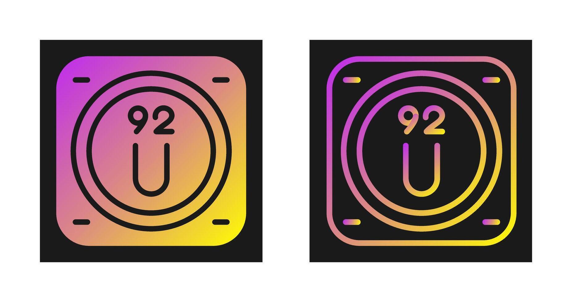 Chemical Element Vector Icon