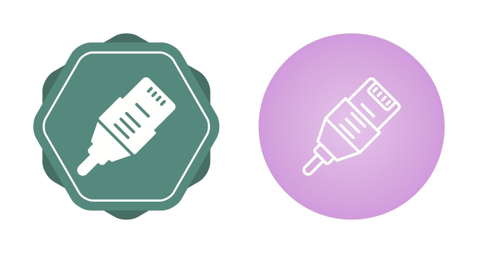 Ethernet Cable Vector Icon