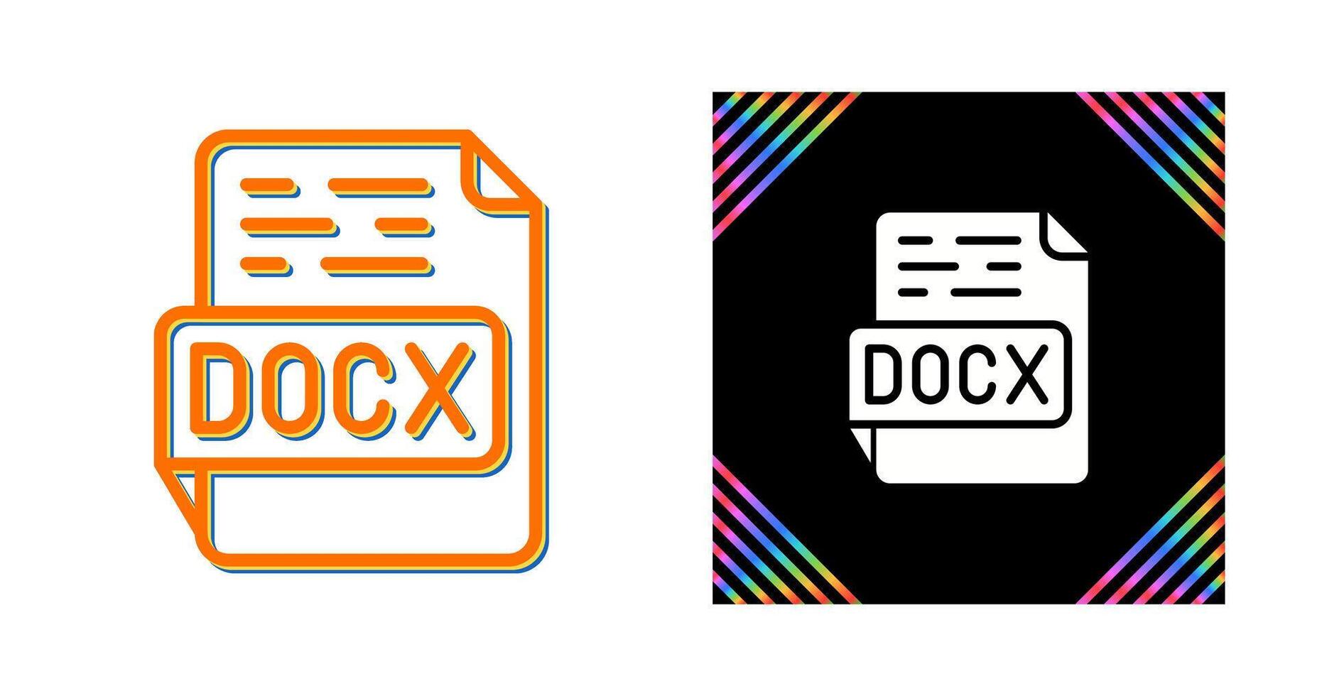 DOCX Vector Icon