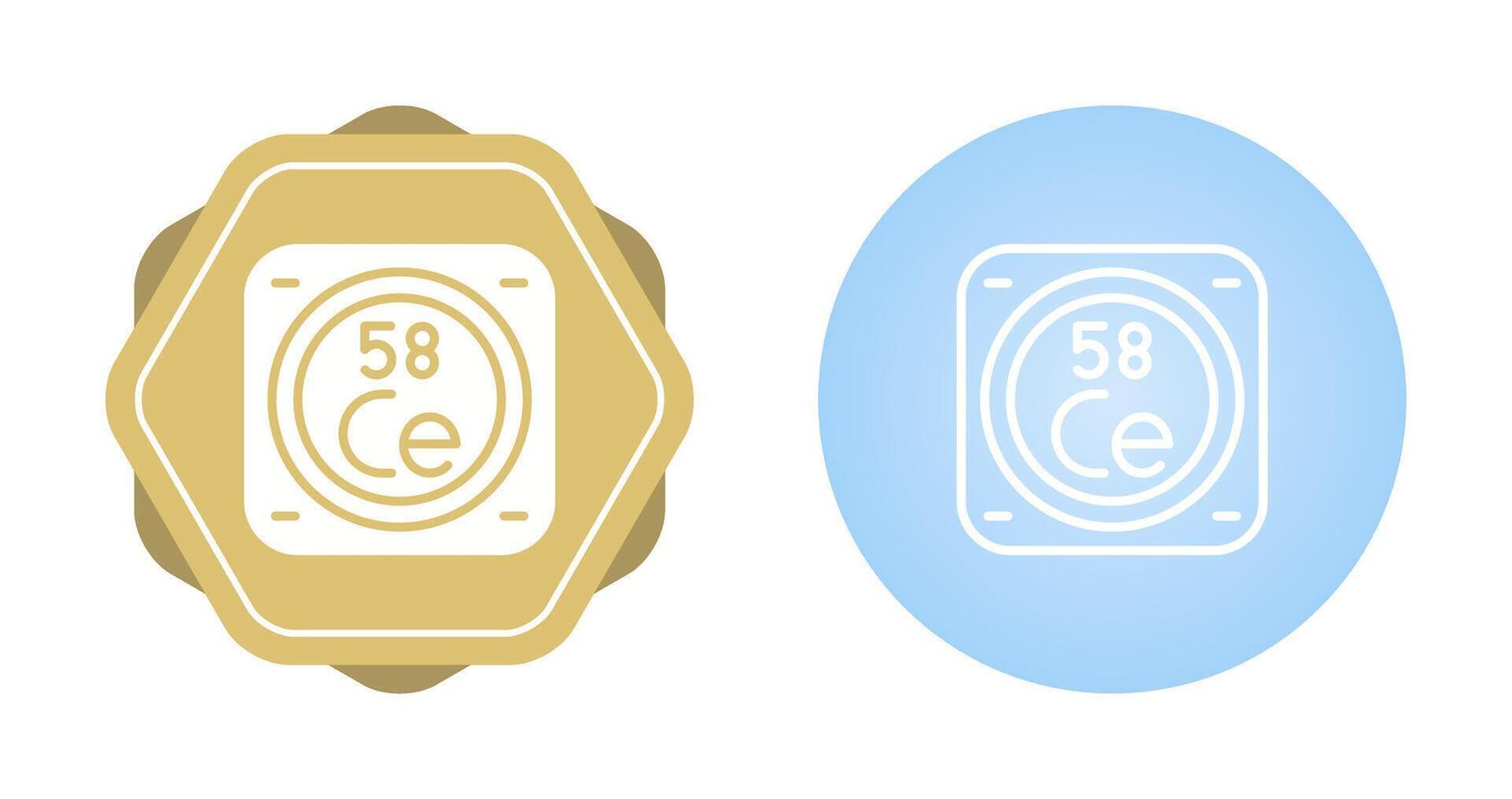 Chemical Element Vector Icon