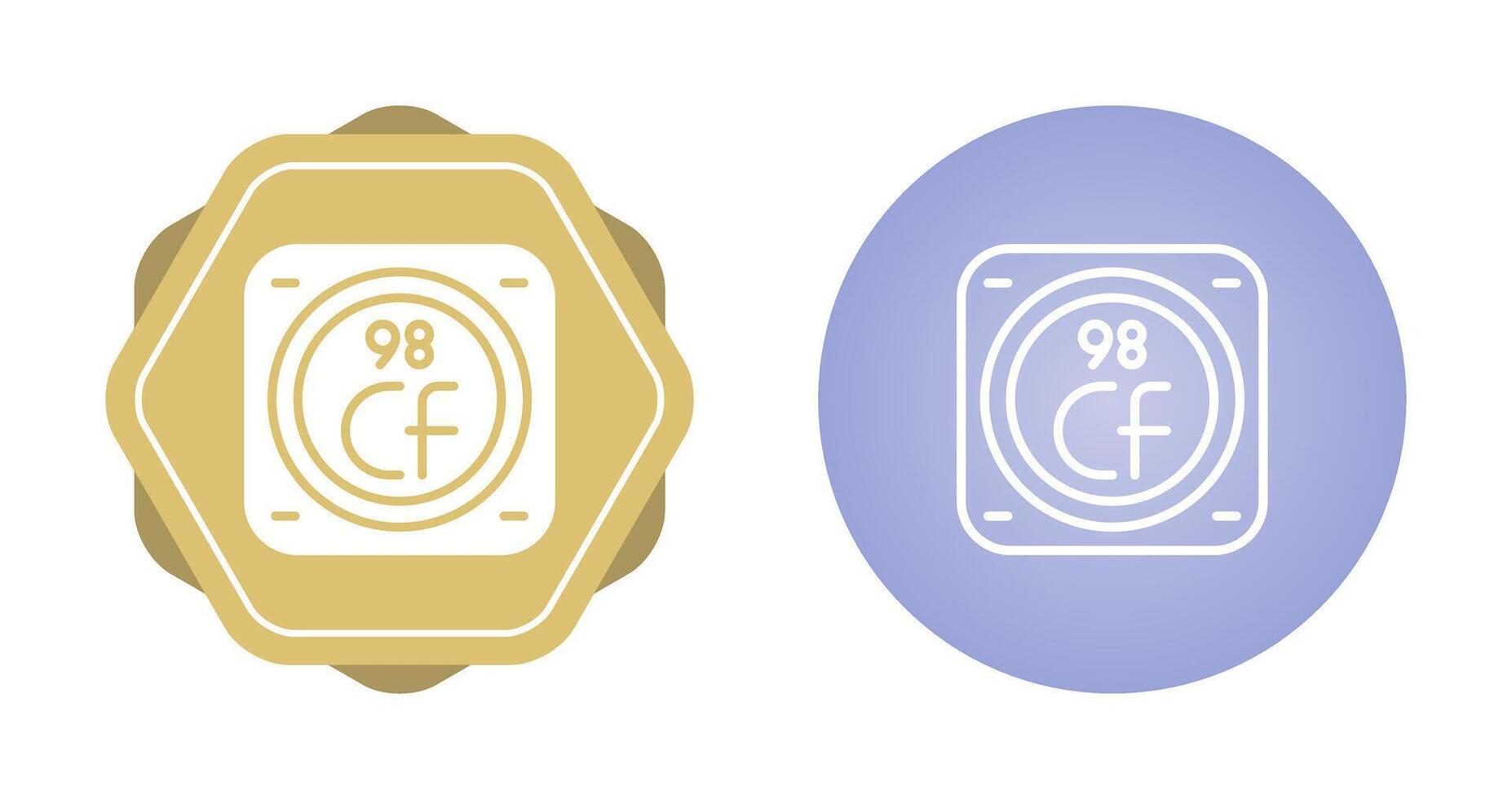 Chemical Element Vector Icon