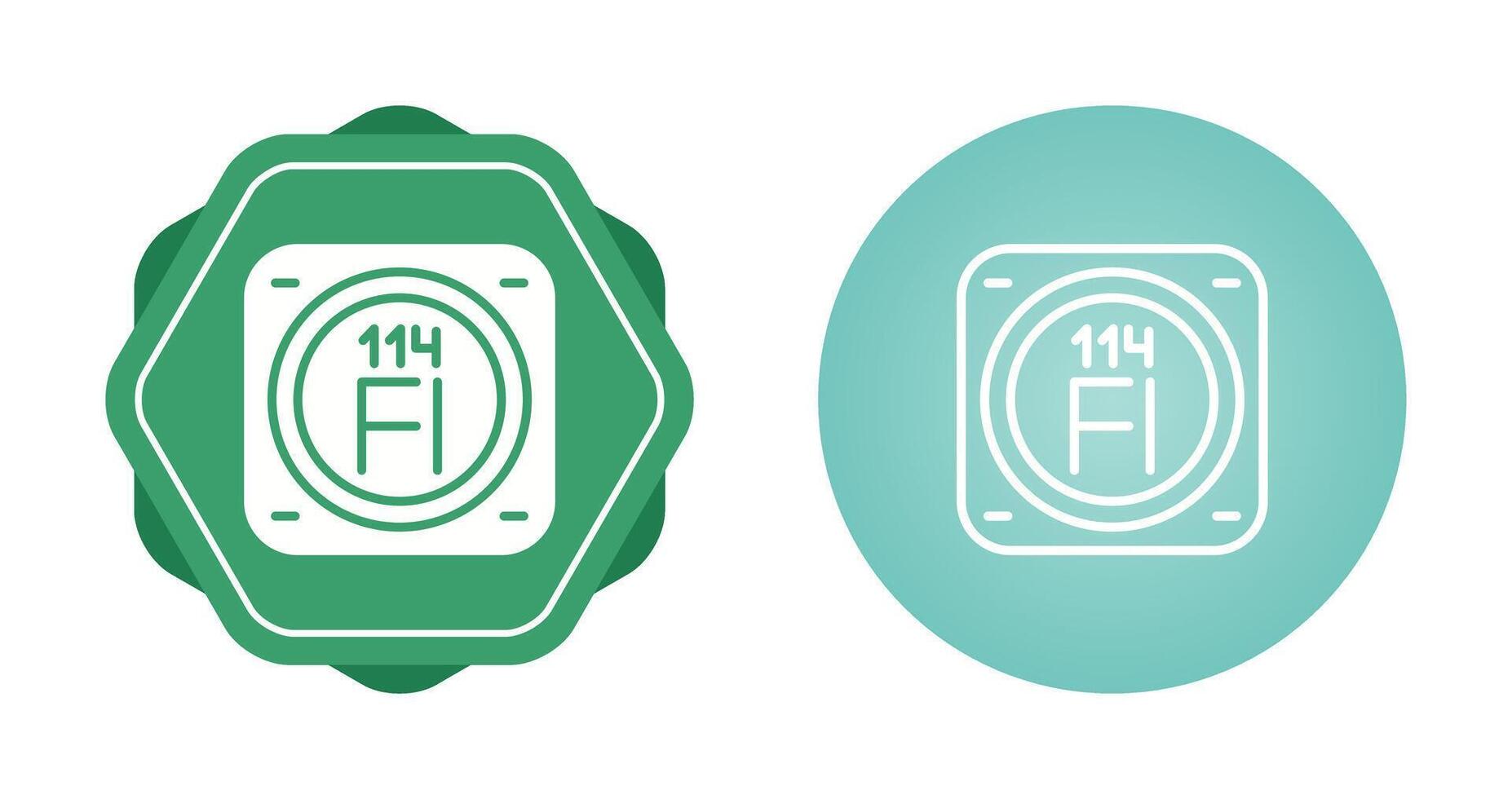 Chemical Element Vector Icon