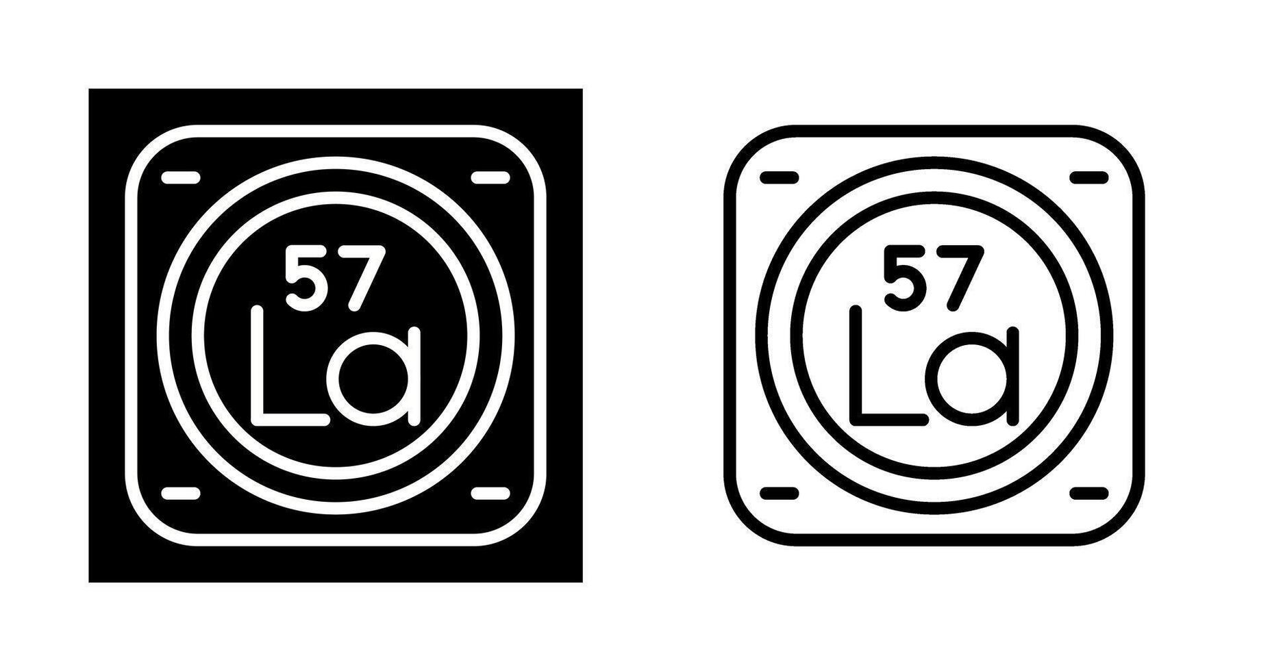 Chemical Element Vector Icon