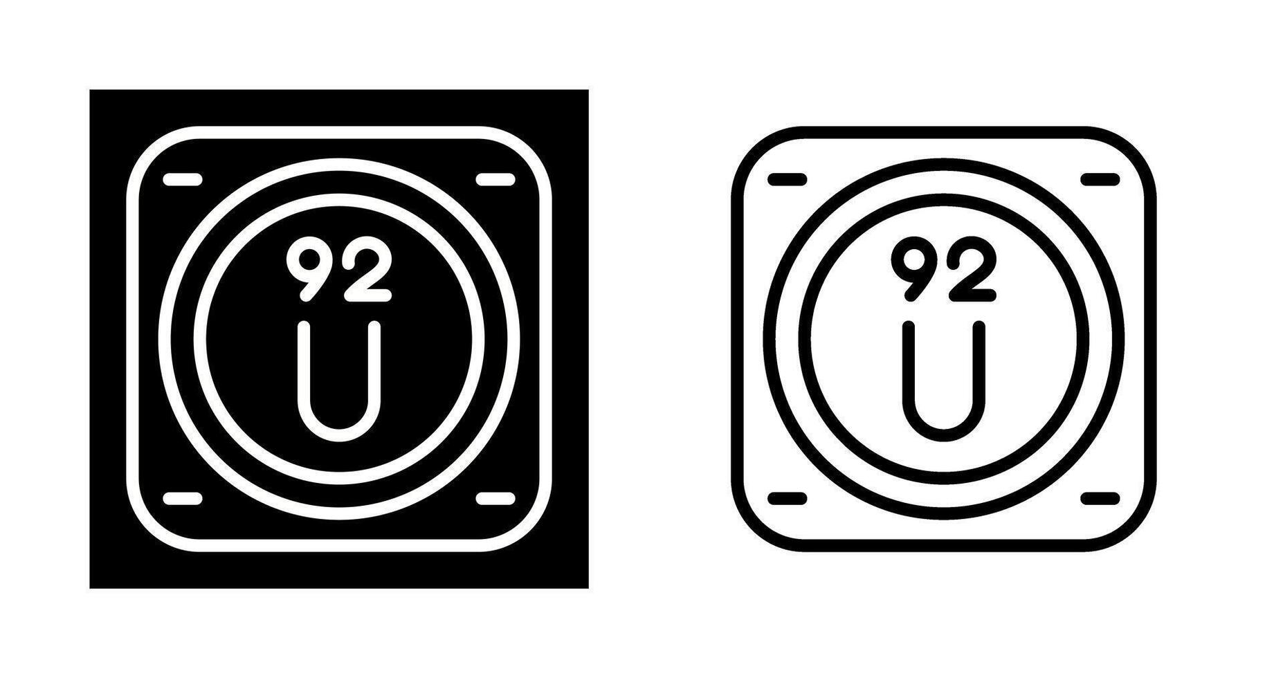 Chemical Element Vector Icon