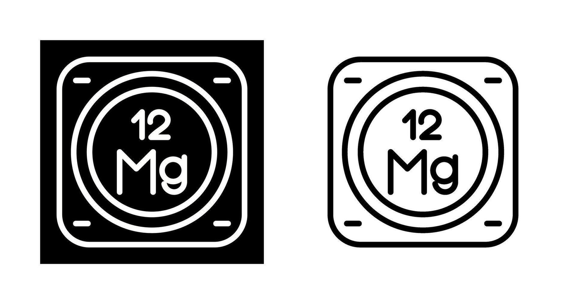 Magnesium Vector Icon