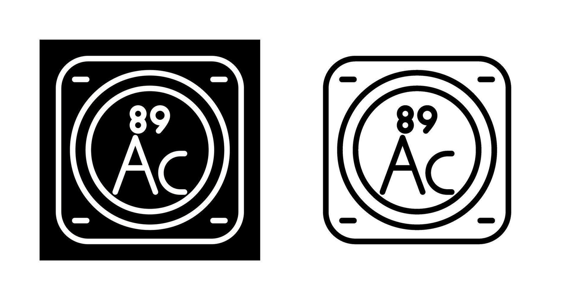 Chemical Element Vector Icon