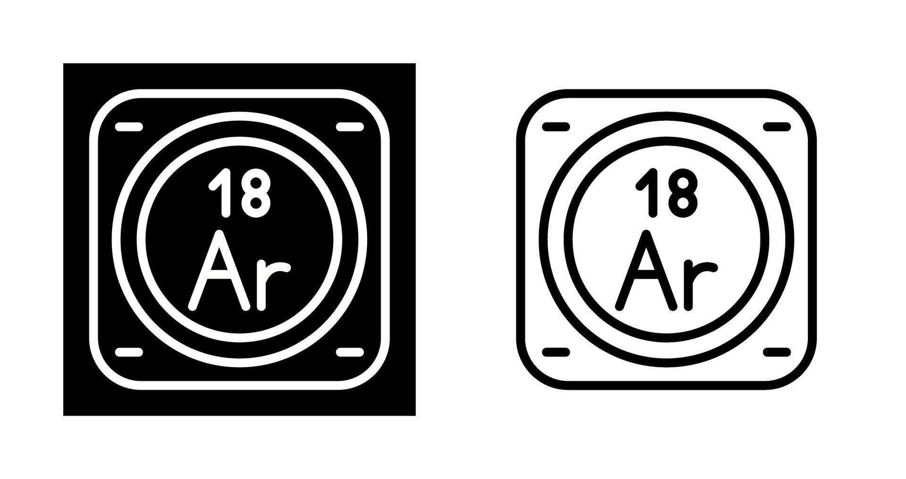 Chemical Element Vector Icon