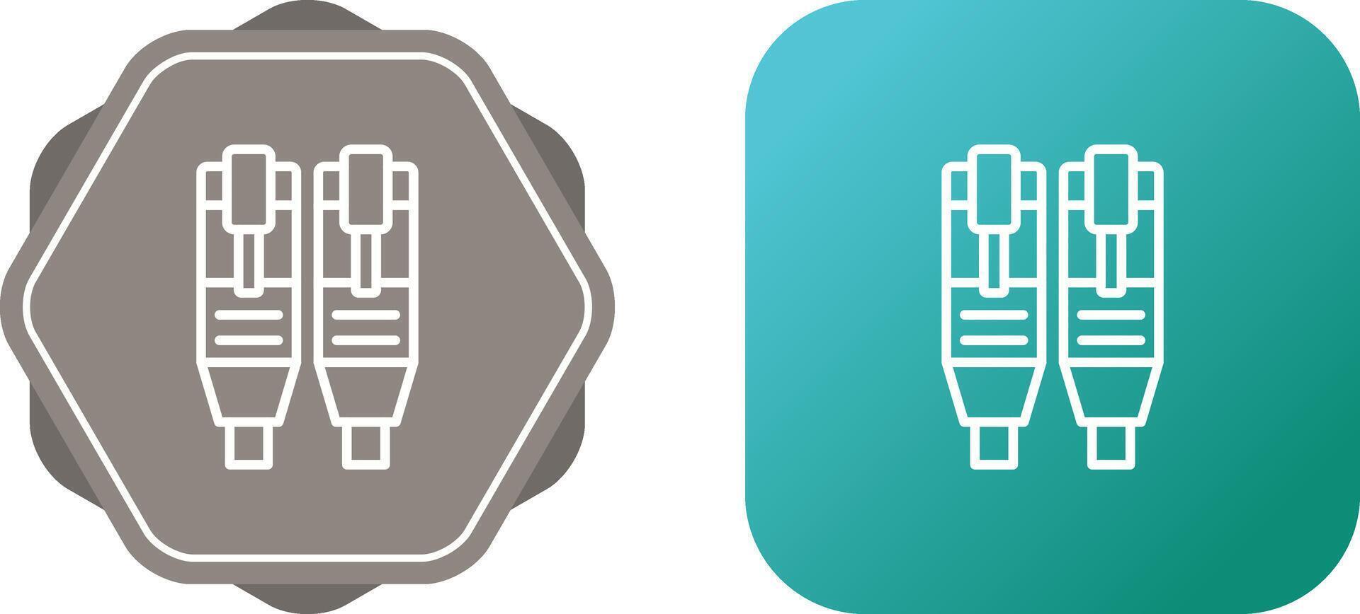 ethernet vector icono