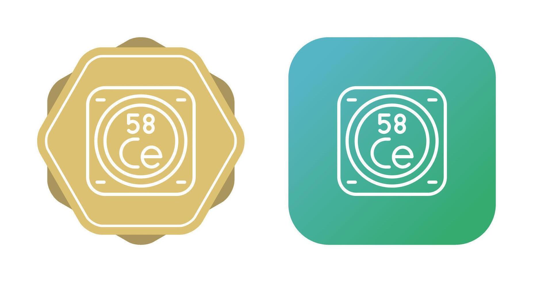 Chemical Element Vector Icon