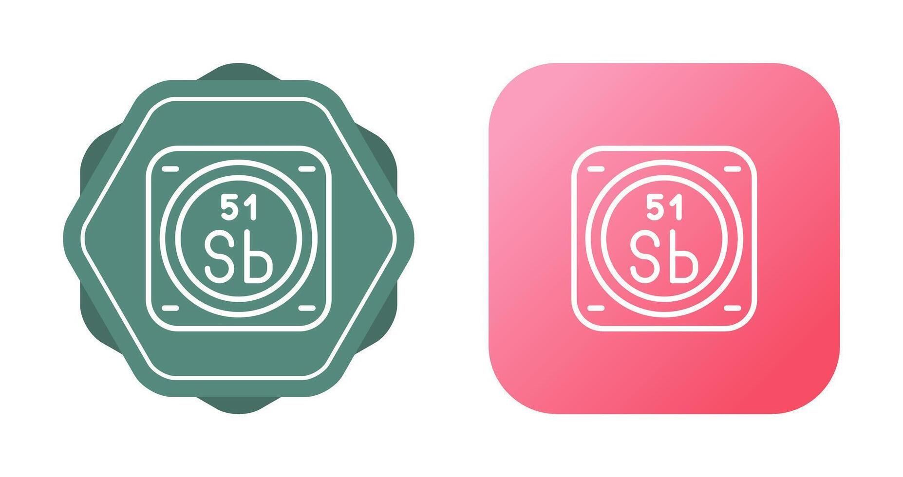 Antimony Vector Icon