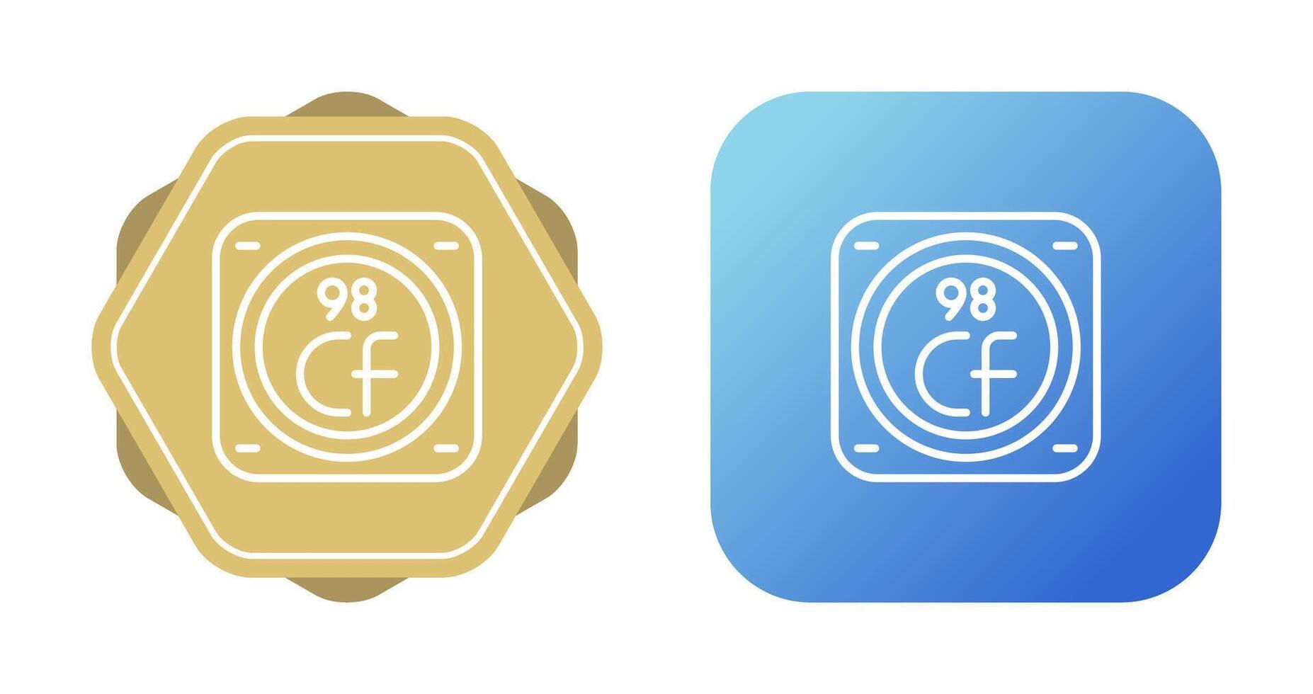 Chemical Element Vector Icon