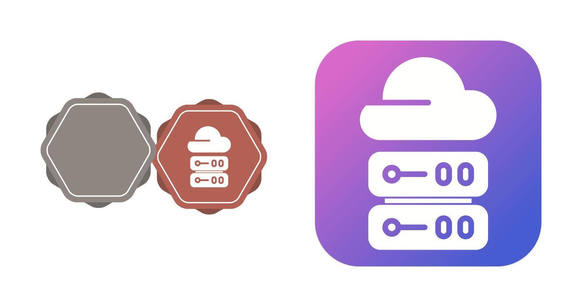Cloud Computing Vector Icon