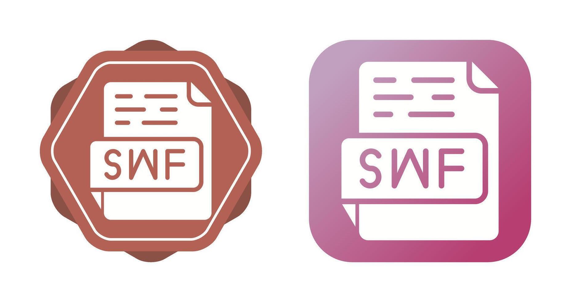 SWF Vector Icon