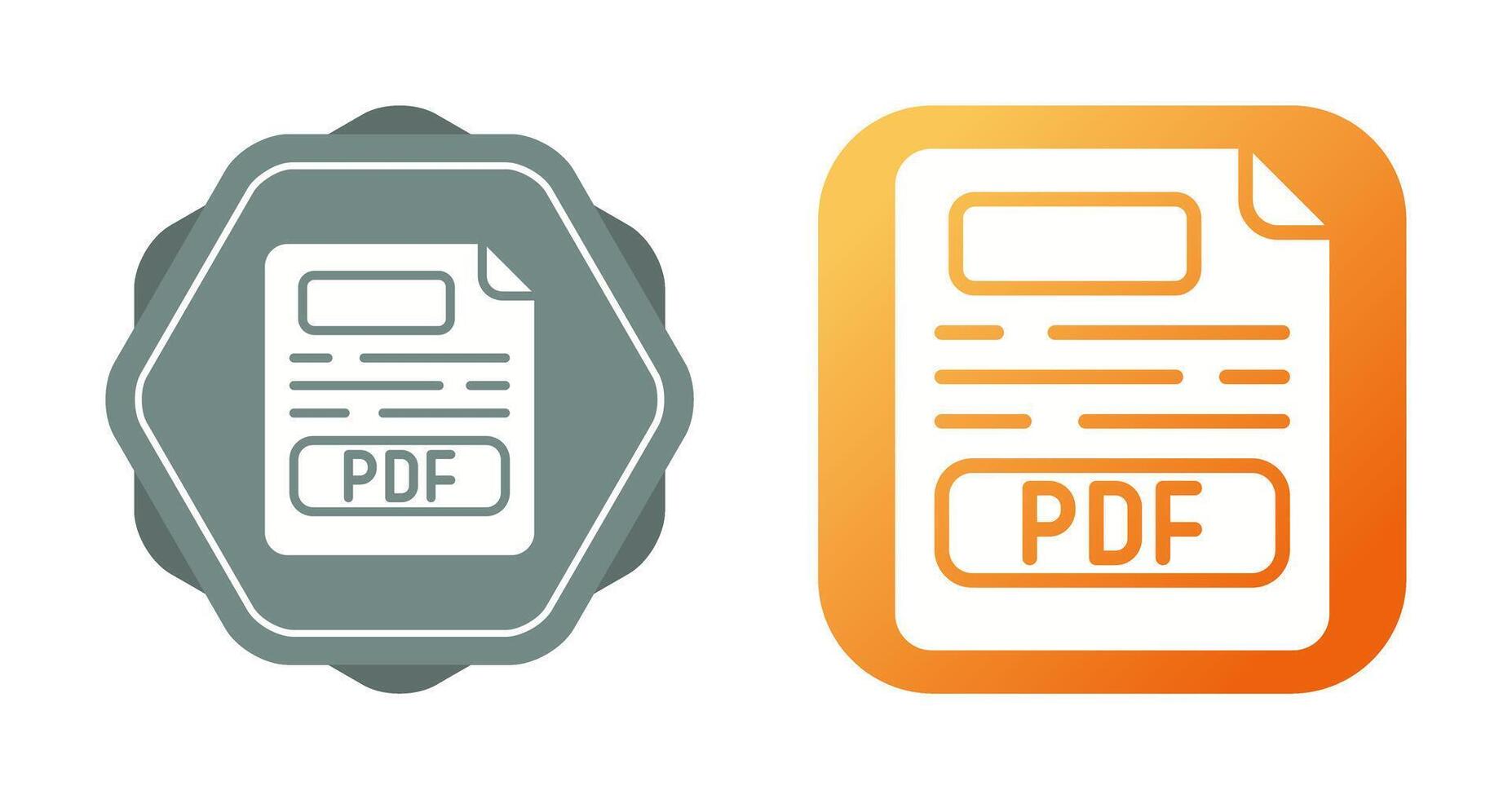 icono de vector de pdf