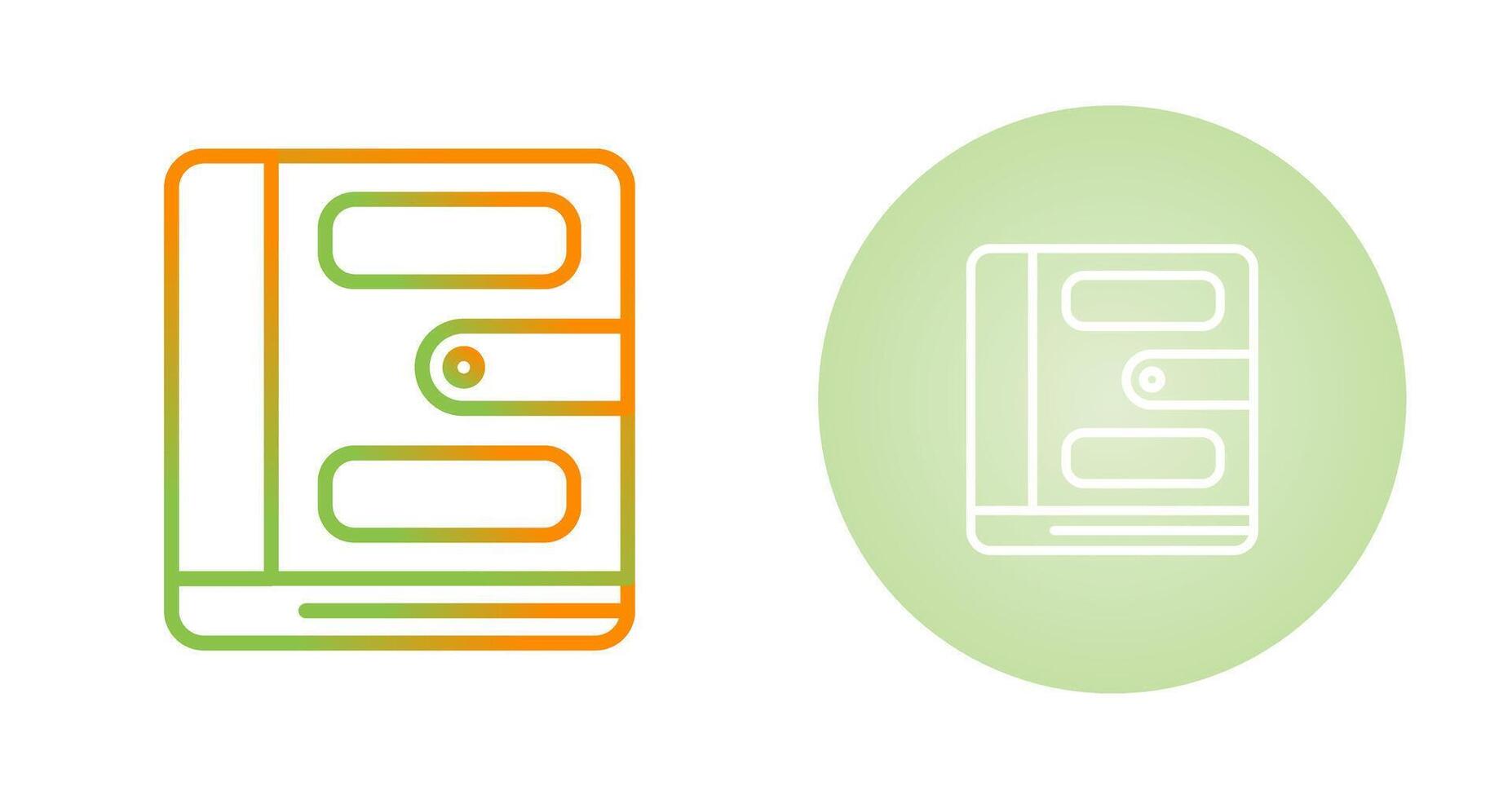 Notebook Vector Icon