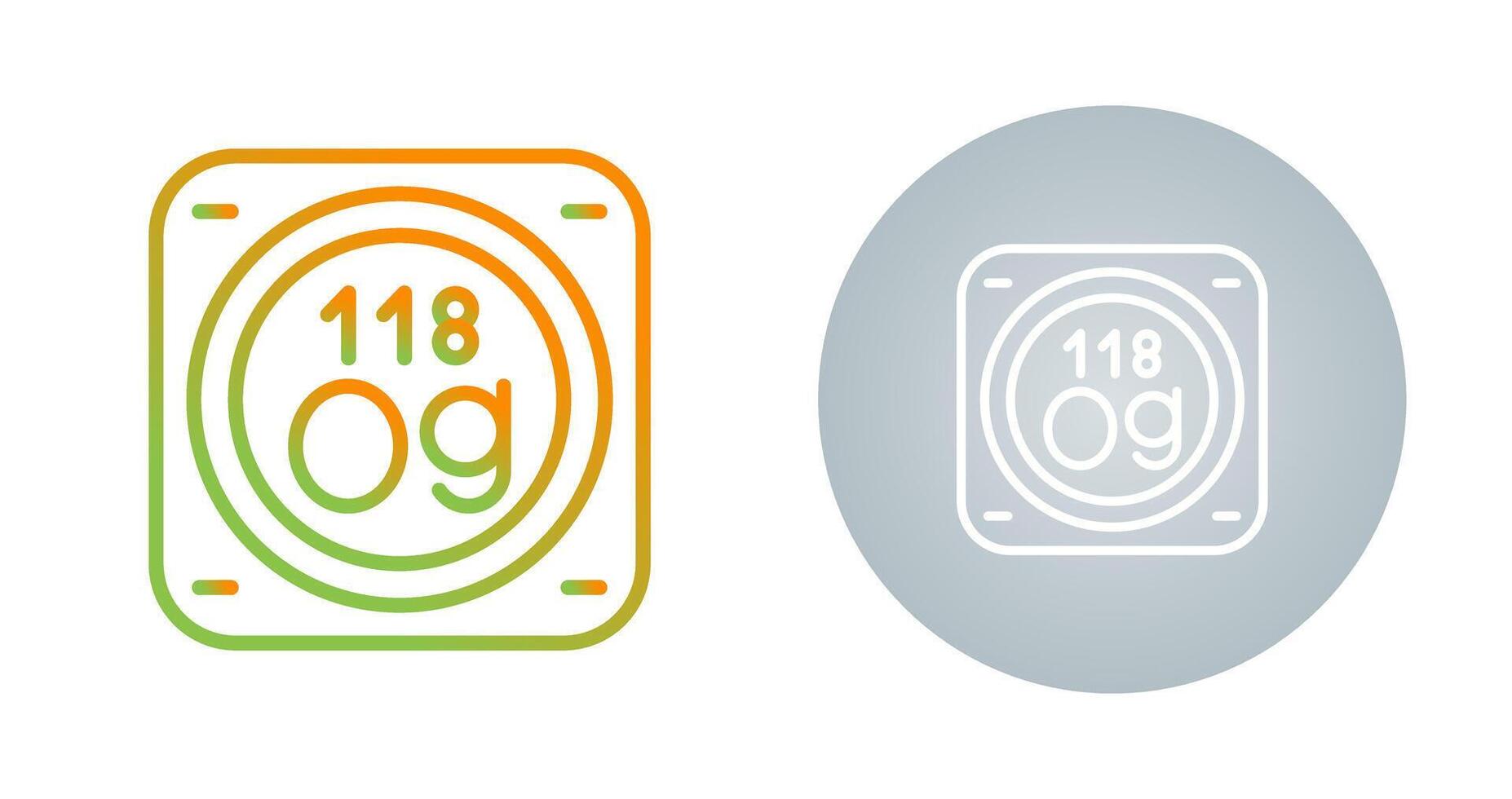 Chemical Element Vector Icon
