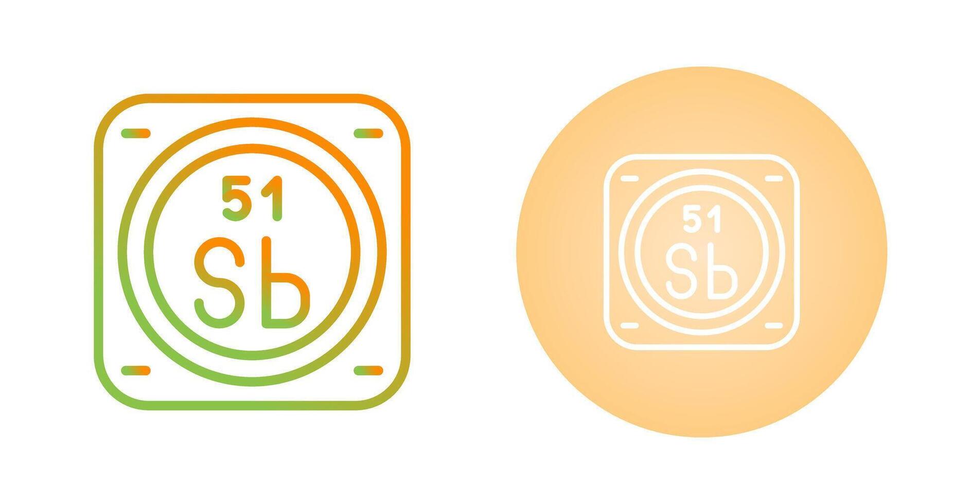 Antimony Vector Icon