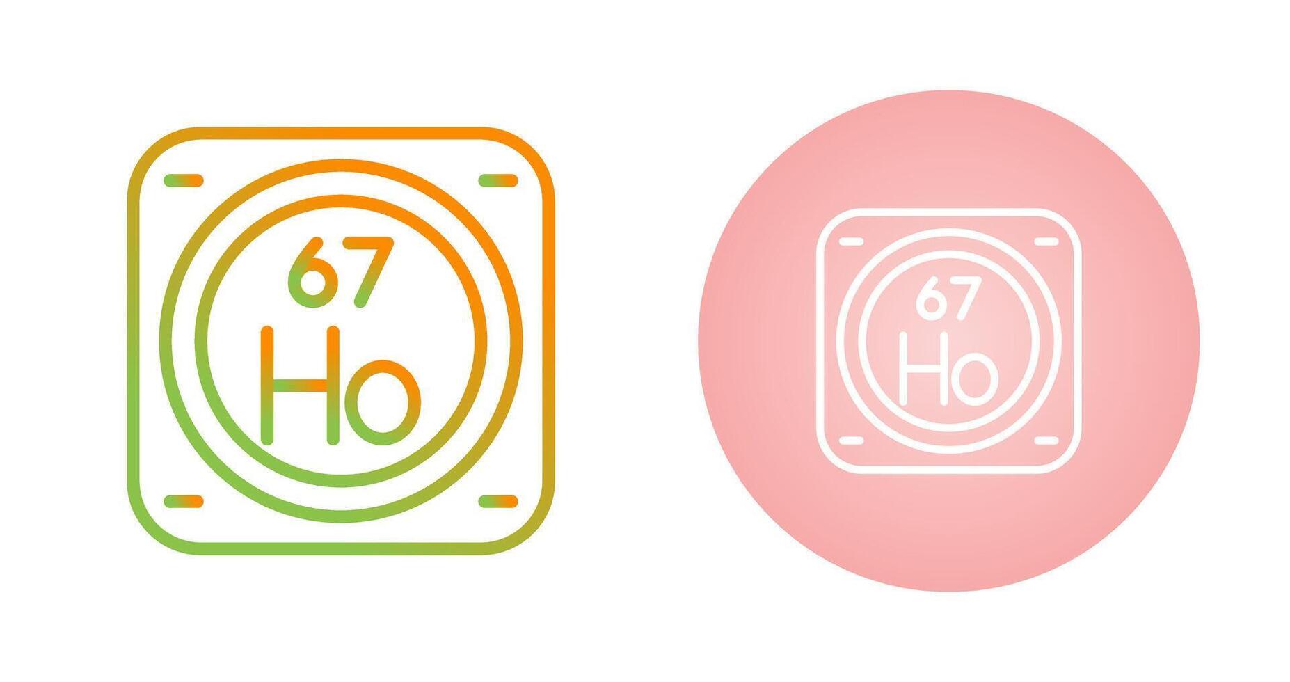 Chemical Element Vector Icon