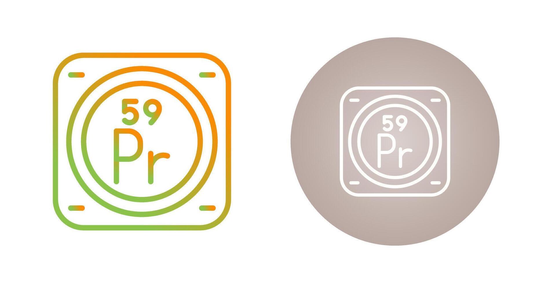 Chemical Element Vector Icon