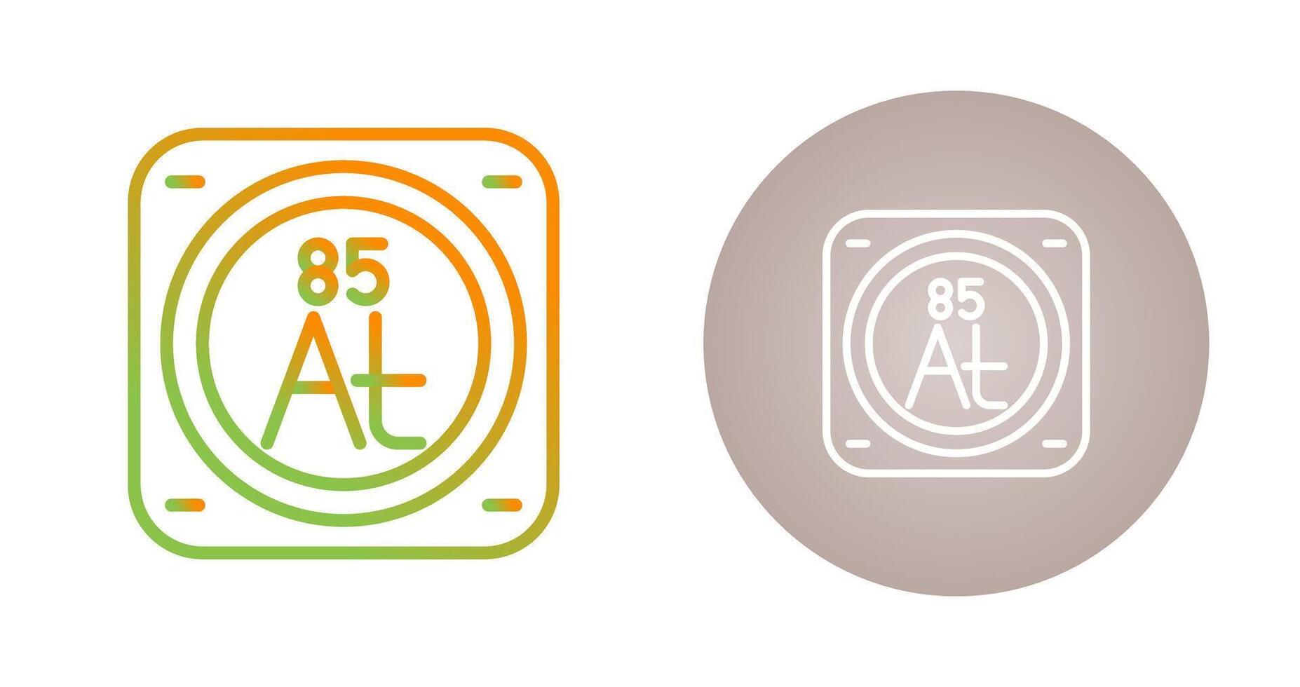 Chemical Element Vector Icon