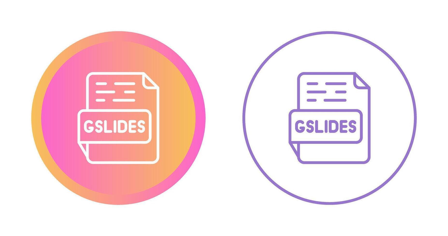 GSLIDES Vector Icon