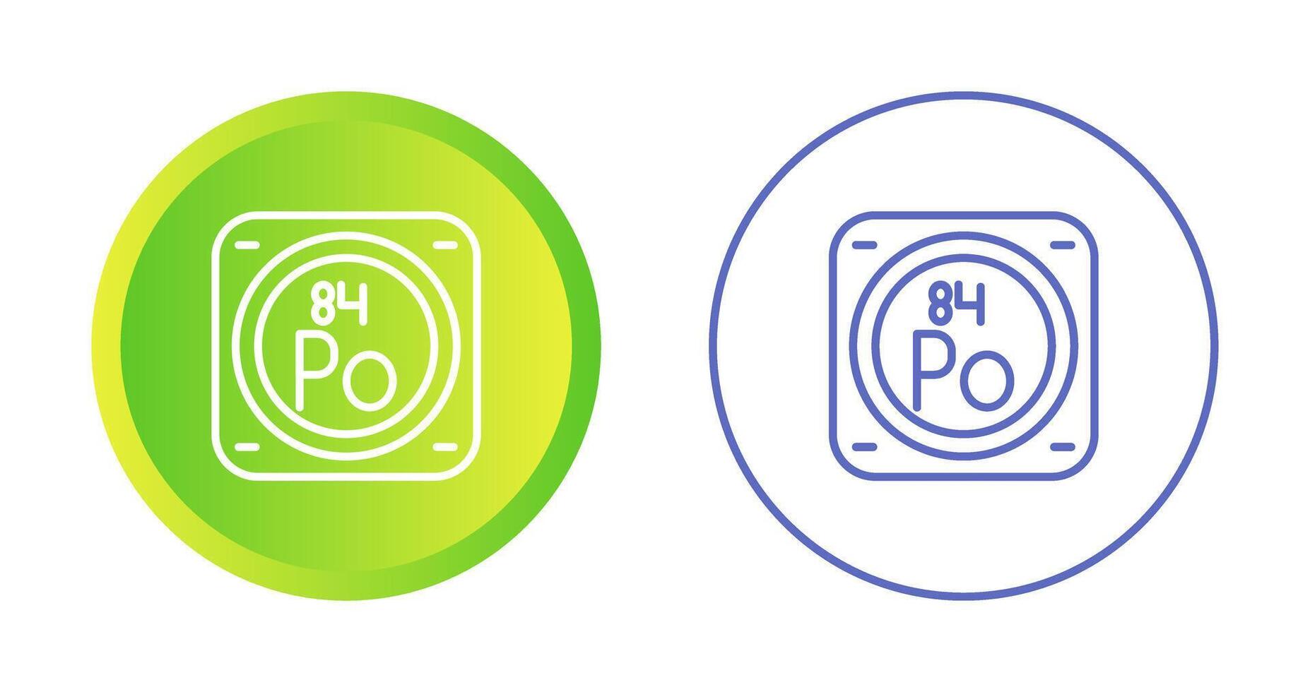 Chemical Element Vector Icon