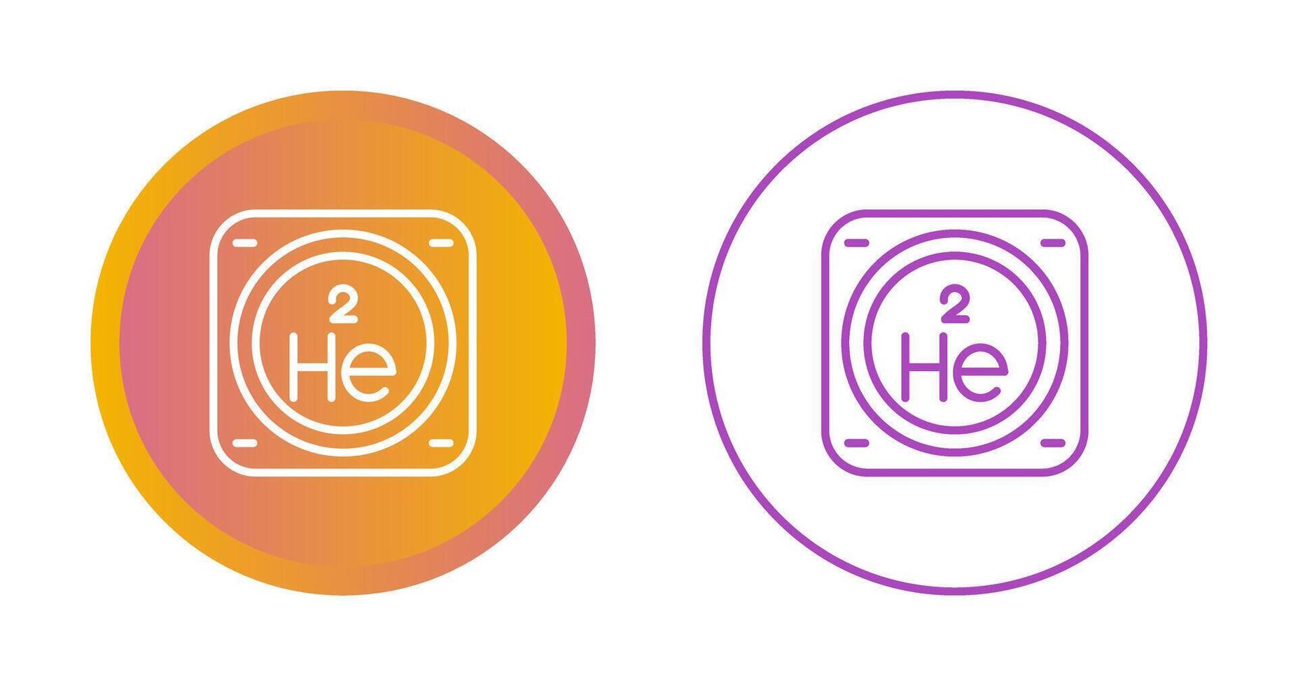 Helium Vector Icon