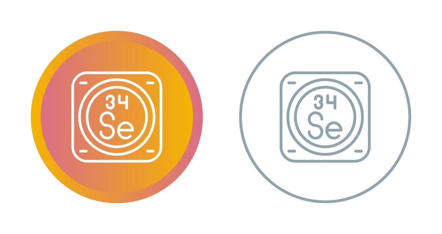 Chemical Element Vector Icon