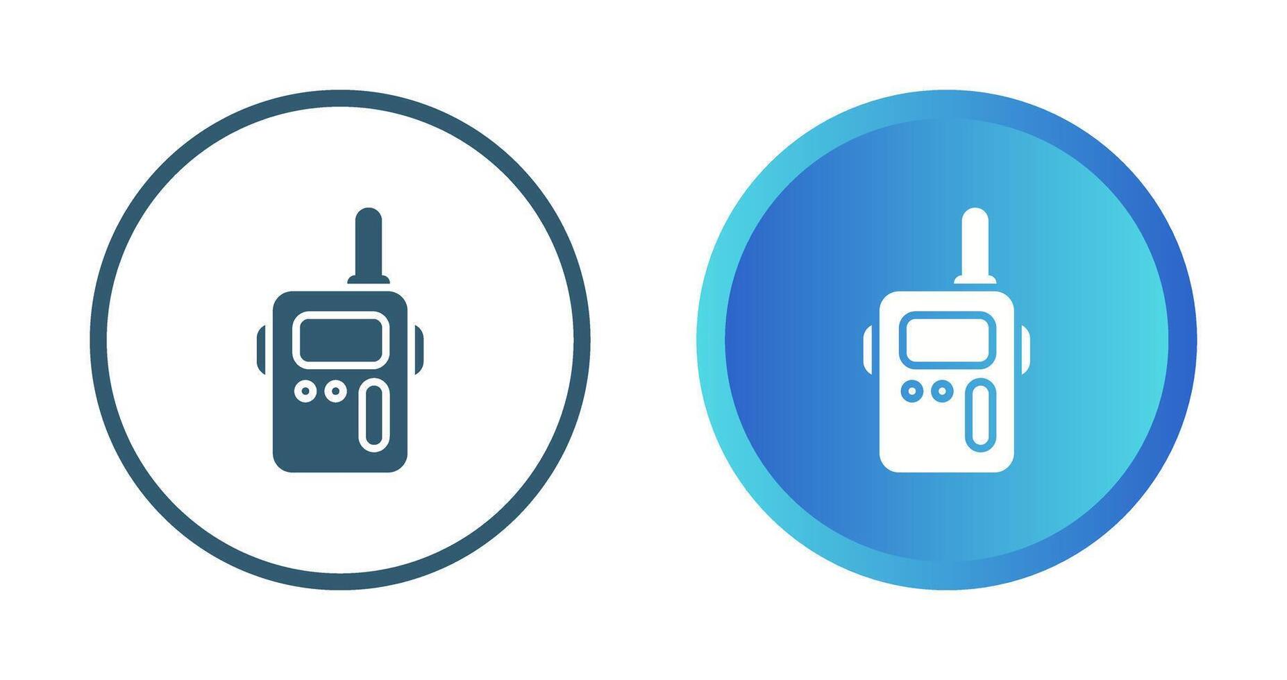 Walkie Talkie Vector Icon