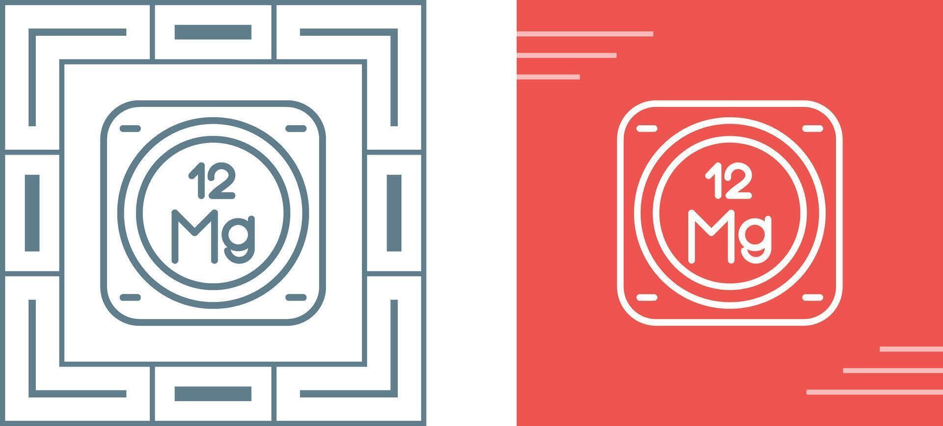 Magnesium Vector Icon