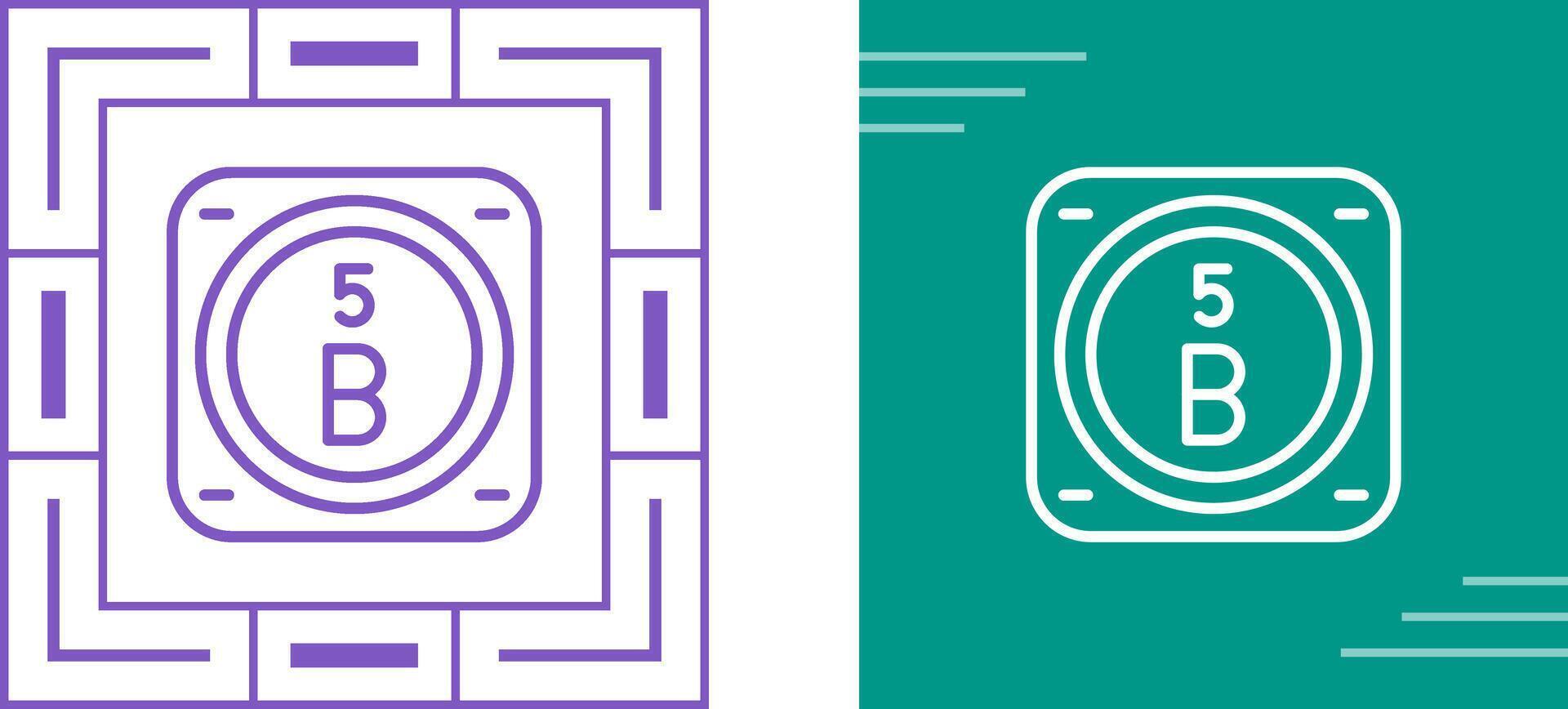 Boron Vector Icon