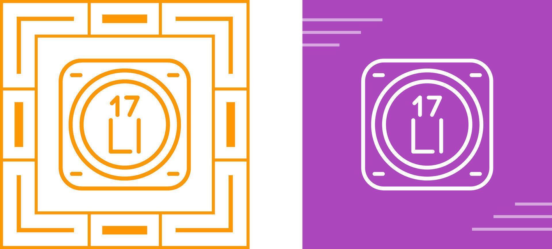 Chlorine Vector Icon