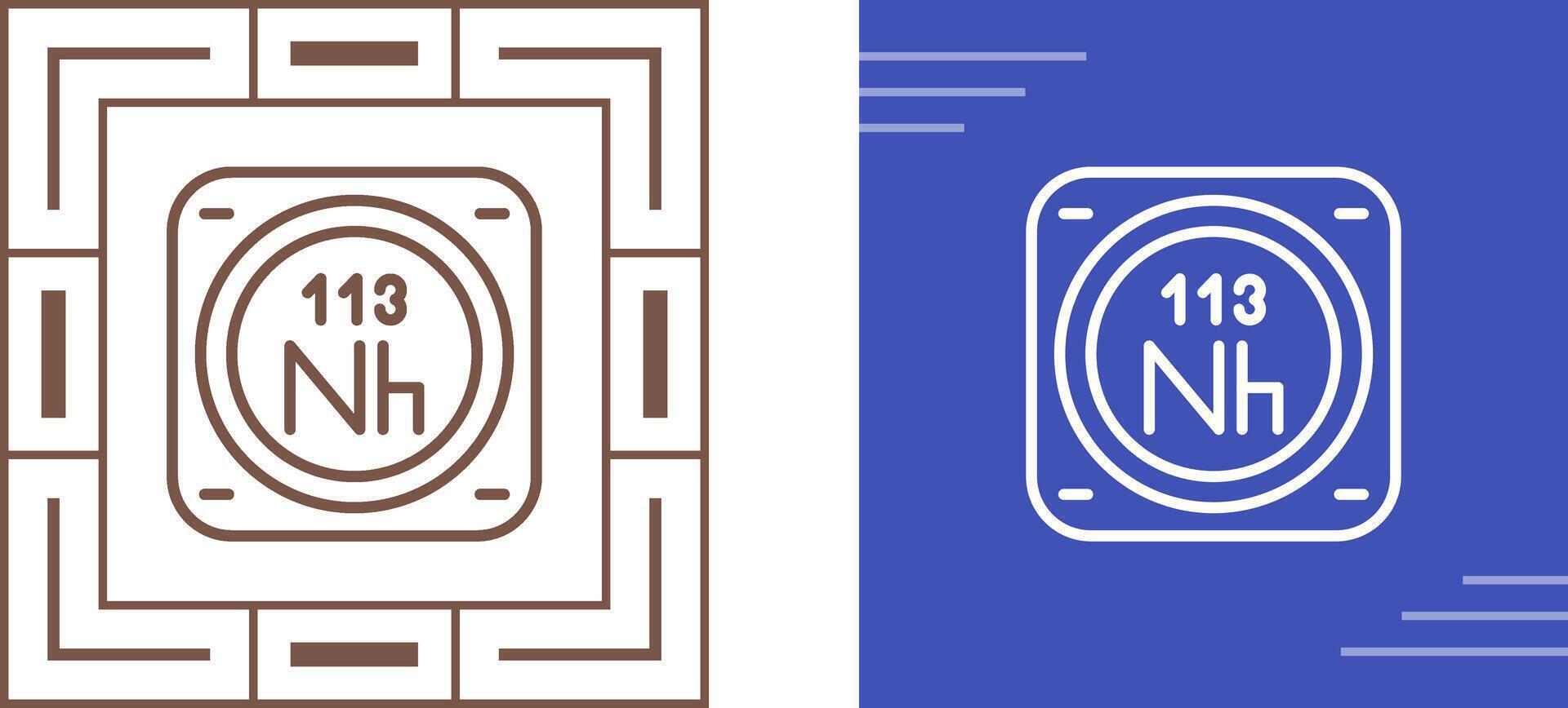 Chemical Element Vector Icon