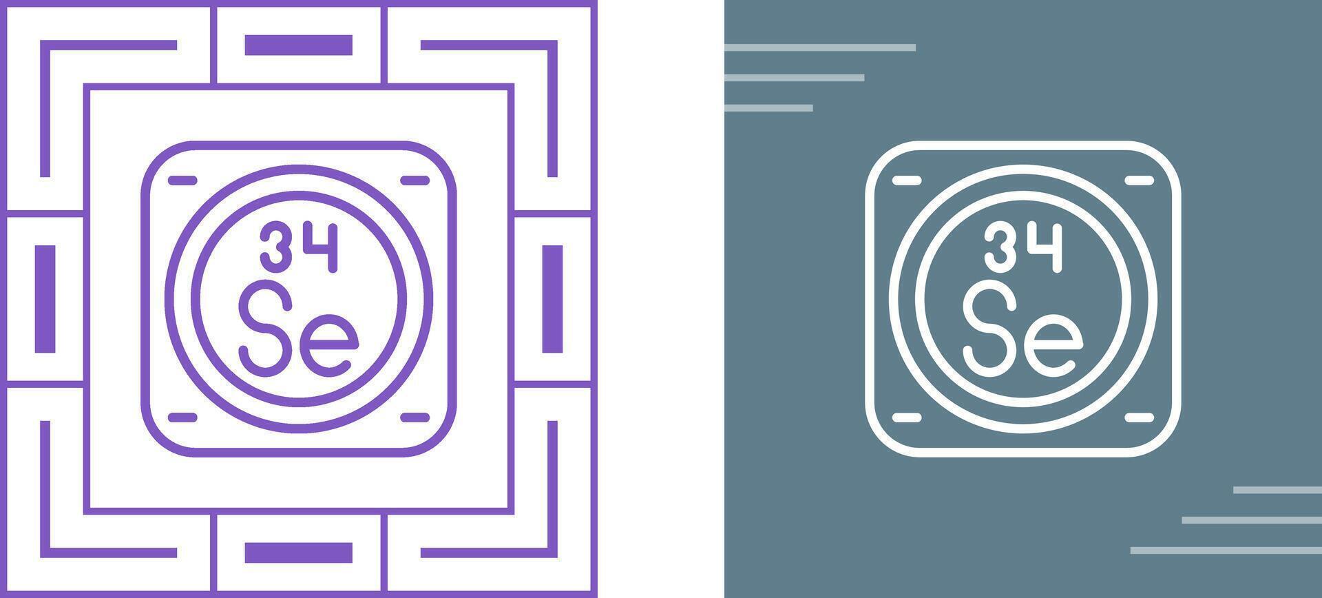 Chemical Element Vector Icon