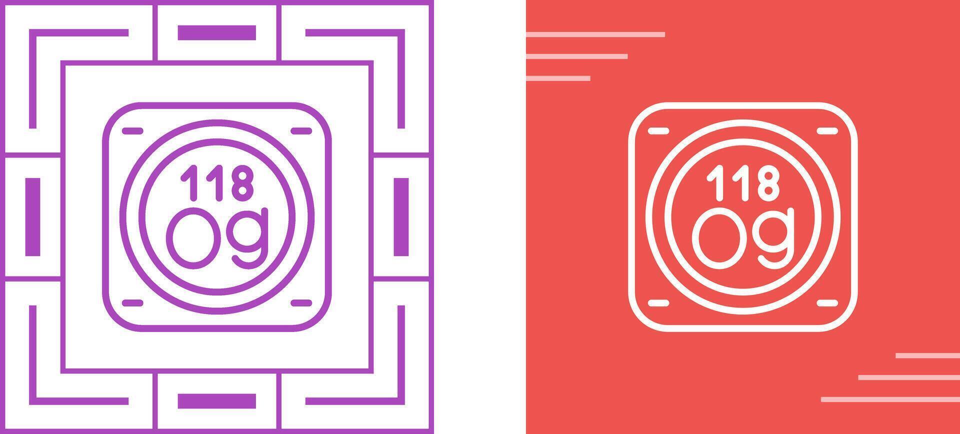 Chemical Element Vector Icon