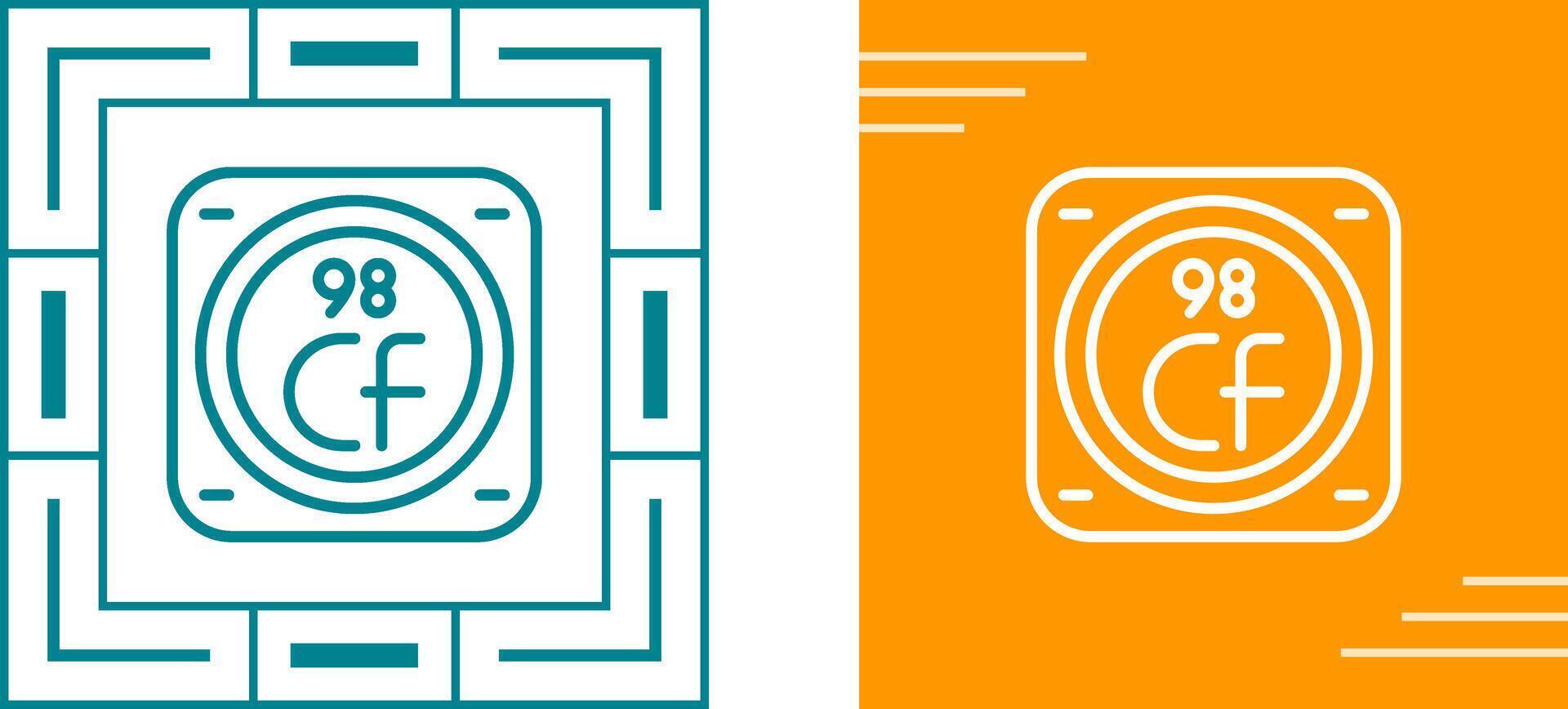 Chemical Element Vector Icon